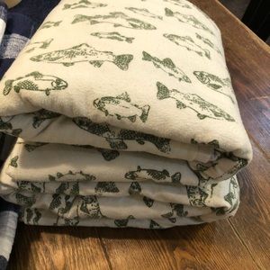 Eddie Bauer Flannel Fish Sheets